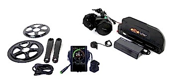 ALBA 750W MID DRIVE 448V10.4--BBS02 MID MOTOR,48V2A SULUK TİPİ ELEKTRİK DÖNÜŞÜM KİTİ - ALBA