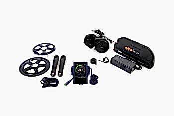 ALBA 750W MID DRIVE 48V10.4 APT800S 48V2A SULUK TİPİ ELEKTRİK DÖNÜŞÜM KİTİ - ALBA