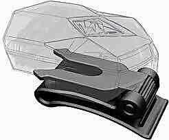 BLACKBURN FLEA KASK-ŞAPKA-KAFA FAR BAĞLANTI PARÇASI - BLACKBURN