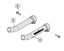 FSA VISION MINI ClIp-On 5D ACR 670-0407000030 L/R AEROBAR-DİNLENDİRİCİ EKLENTİSİ - FSA