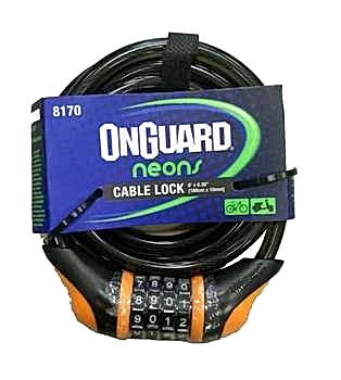 ONGUARD 8170 10X180 NEON COMBO ŞİFRELİ KİLİT - 1