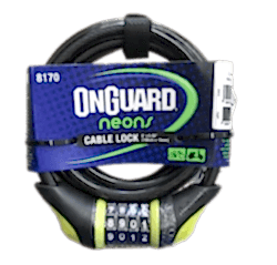 ONGUARD 8170 10X180 NEON COMBO ŞİFRELİ KİLİT - ONGUARD