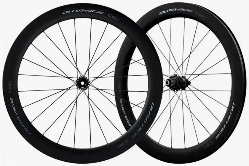 SHIMANO DURA ACE WH-R9270-C60-HR-TL 12 VİTES KARBON ÖN-ARKA JANT SETİ - 1