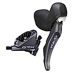 SHIMANO GRX ST-RX810(R),BR-RX810(R) ARKA DISK FREN SETİ - SHIMANO